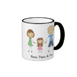 Nana Papa and Me Mug
