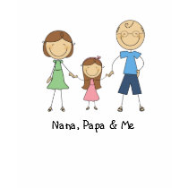 Nana Papa and Me t-shirt