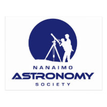 Nanaimo Astronomy Logo Products postcards