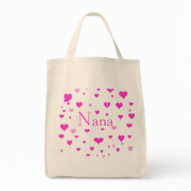 Nana's Hearts Tote Bag