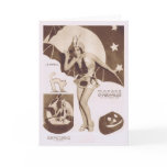 Nancy Carroll Halloween theme 1929 Greeting Card