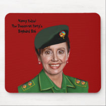 Nancy Pelosi aka Baghdad Bob mousepads