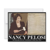 Nancy Pelosi: Constitution coffin nails invitations