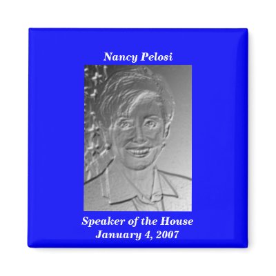 Nancy Pelosi Speaker of the House Magnet by maximus7