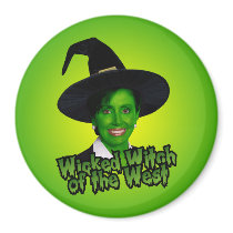 Nancy Pelosi Wicked Witch of the West Refrigerator Magnet
