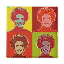 nancy Reagan Fridge Magnet