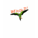 Nanday Conure: BEHOLD! t-shirts by BeaksAndFeet Nanday Conure: BEHOLD! t-shirts