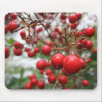 Nandina Berry Mouse Pad mousepads