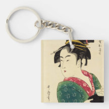 Naniwaya okita acrylic keychain