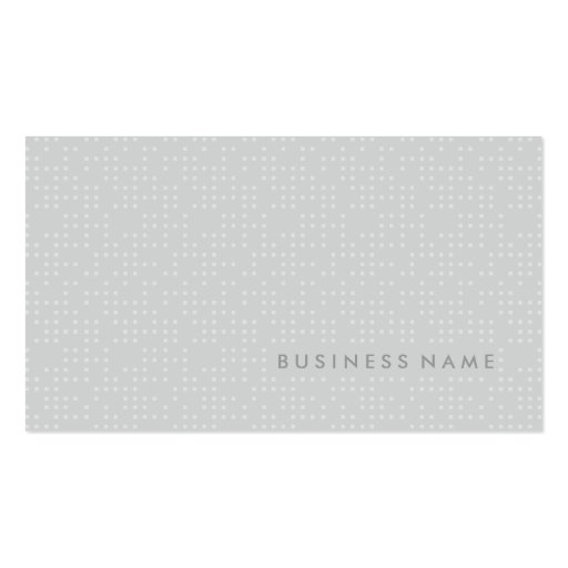 Nanny Business Card Bright Squares (back side)