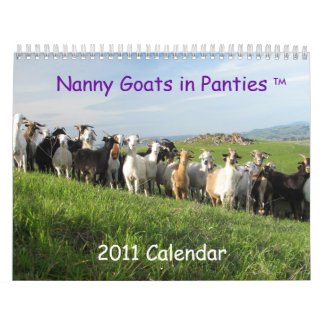 Nanny Goats in Panties, 2011 Calendar