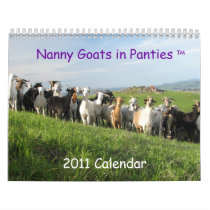 Nanny Goats in Panties, 2011 Calendar
