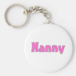 Nanny (Pink) Keychain