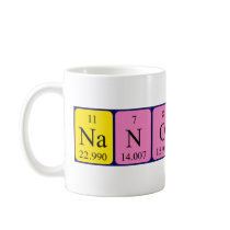 Nanotech periodic table name mug