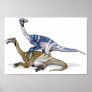 Nanshiungosaurus - Cretaceous Dinosaur Portfolio Print