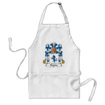 Nantes Family Crest aprons by coatsofarms Nantes Family Crest aprons