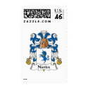 Nantes Family Crest postage by coatsofarms Nantes Family Crest postage
