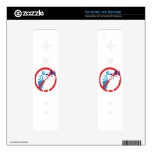 não faça barulho neste recinto decal for wii remote