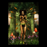 Naomi Enchanted Forest Fairy Poster posters
