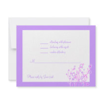 Naomi Flower Garden Invitation Thank You