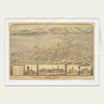 Napa, CA. Panoramic Map (0684A) cards