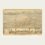Napa, CA. Panoramic Map (0684A) posters