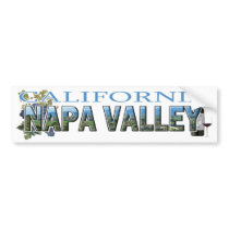 Napa Valley Bumper Sticker