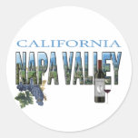 Napa Valley, CA Stickers