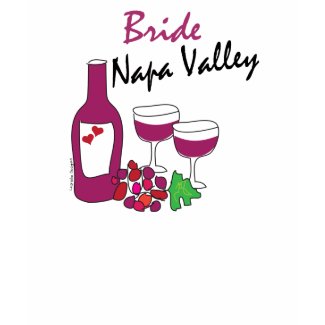Napa Valley Weddings, Bride shirt