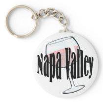 Napa Valley Wine Keychain
