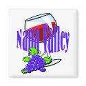 Napa Valley Wine magnets by fashionfiles Napa Valley Wine magnets