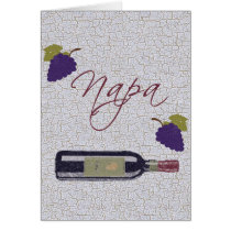 Napa Vintage Wine Bottle cards