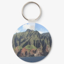 Napali Coast Keychain by sunsett76 Napali Coast Keychain