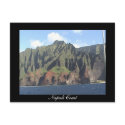 Napali Coast Postcard by sunsett76 Napali Coast Postcard