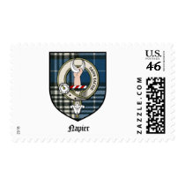 Napier Clan Crest Badge Tartan Stamps
