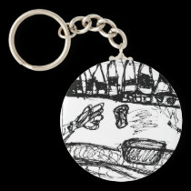 Napkin Cronicles 1 Keychain keychains by 3DInnovations Napkin Cronicles 1 Keychain keychains