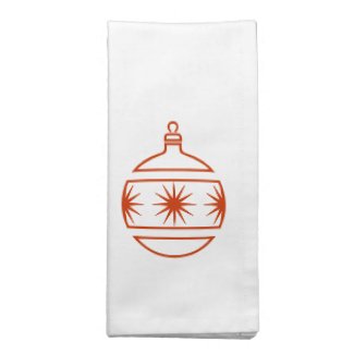 Napkin - Holiday Ornament