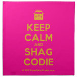 [Campervan] keep calm and shag codie  Napkins