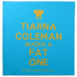 [Chef hat] tiarna coleman sucks a fat one  Napkins