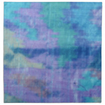 Napkins--Blue Silk