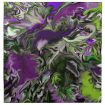 Napkins "Purple Orchids" By Tawny's Uniques