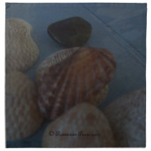 Napkins-shells. © Roseanne Pears 2012.