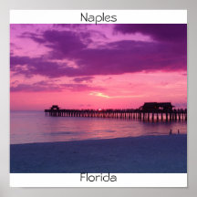 Naples Beach Play Posters