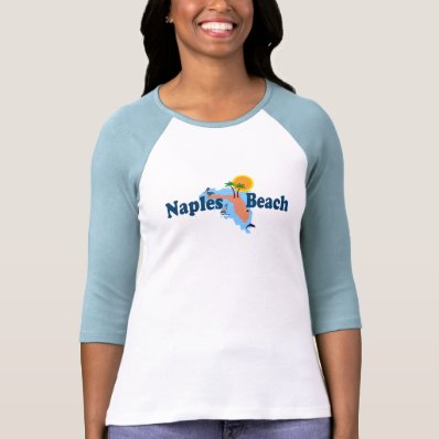 Naples Beach. T Shirt