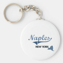 Naples New York City Classic Keychains