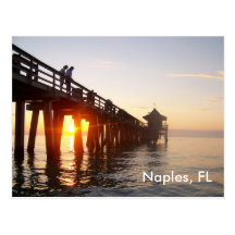 Naples Pier Postcard