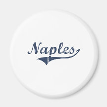 Naples Utah Classic Design Refrigerator Magnet