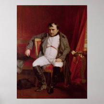 Napoleon  after his Abdication Print
