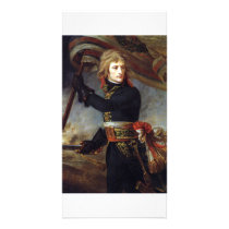 Napoleon at the Pont d'Arcole-ca.1801 A-J Gros Photo Card Template