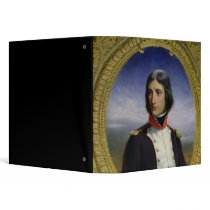 Napoleon Bonaparte  as Lieutenant Colonel 3 Ring Binder